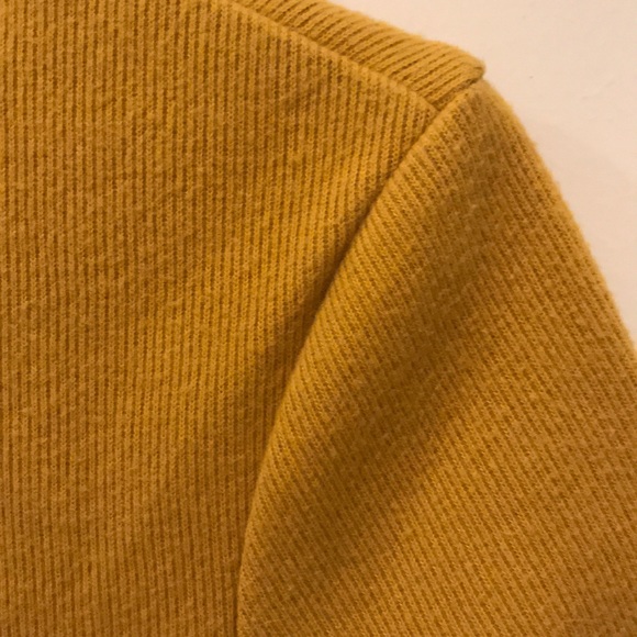 Zara trafaluc mustard sweater - Picture 3 of 3